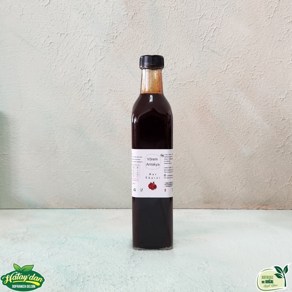 El Yapımı Nar Ekşisi 700 Gr.  (Cam Şişe)