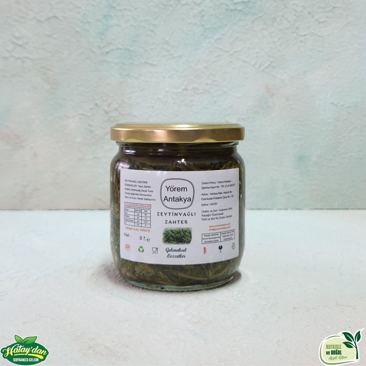 Zeytinyağlı Zahter 350 Gr.