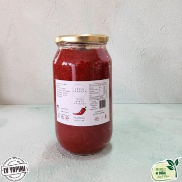 Tatlı Biber Salçası 1 Kg (Cam Kavanoz)