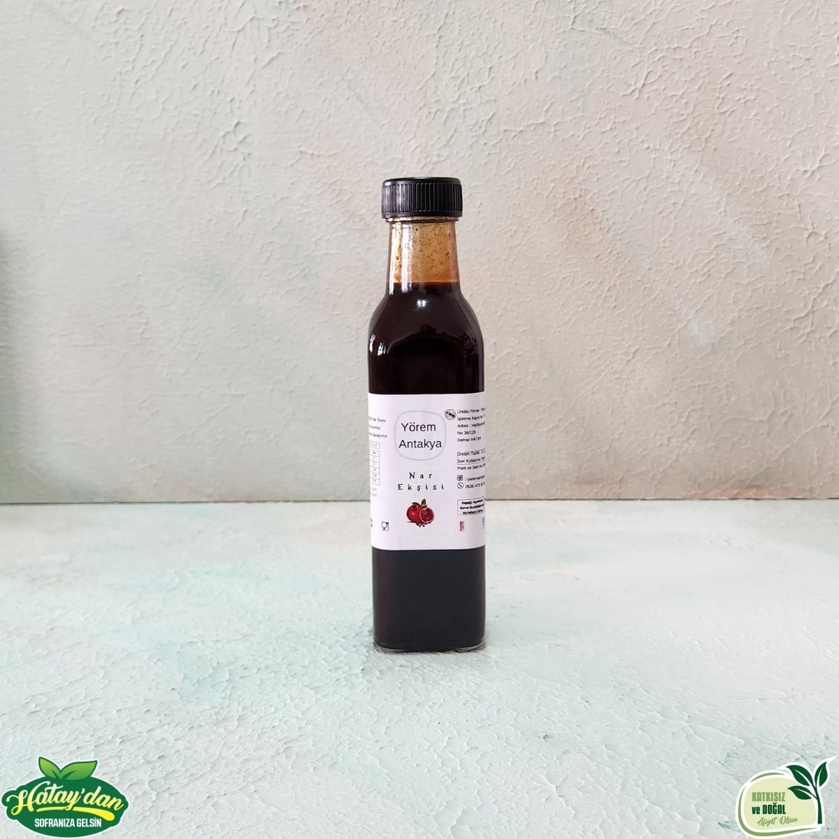 El Yapımı Nar Ekşisi 350 Gr. (Cam Şişe)