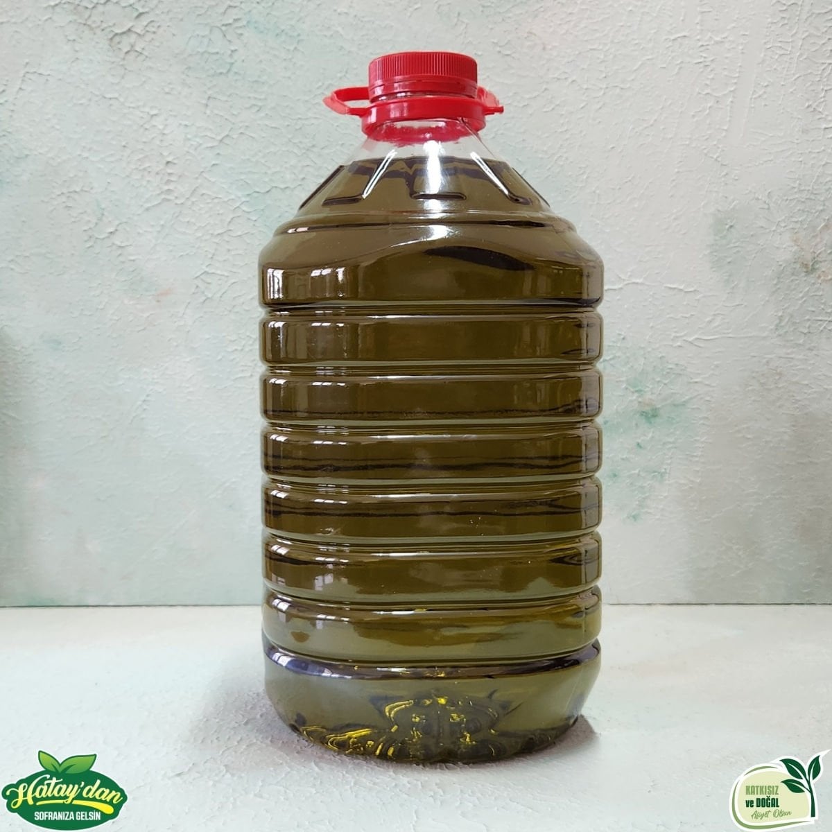 Soğuk Sıkım Zeytinyağı 5 Lt (Pet Şişe)