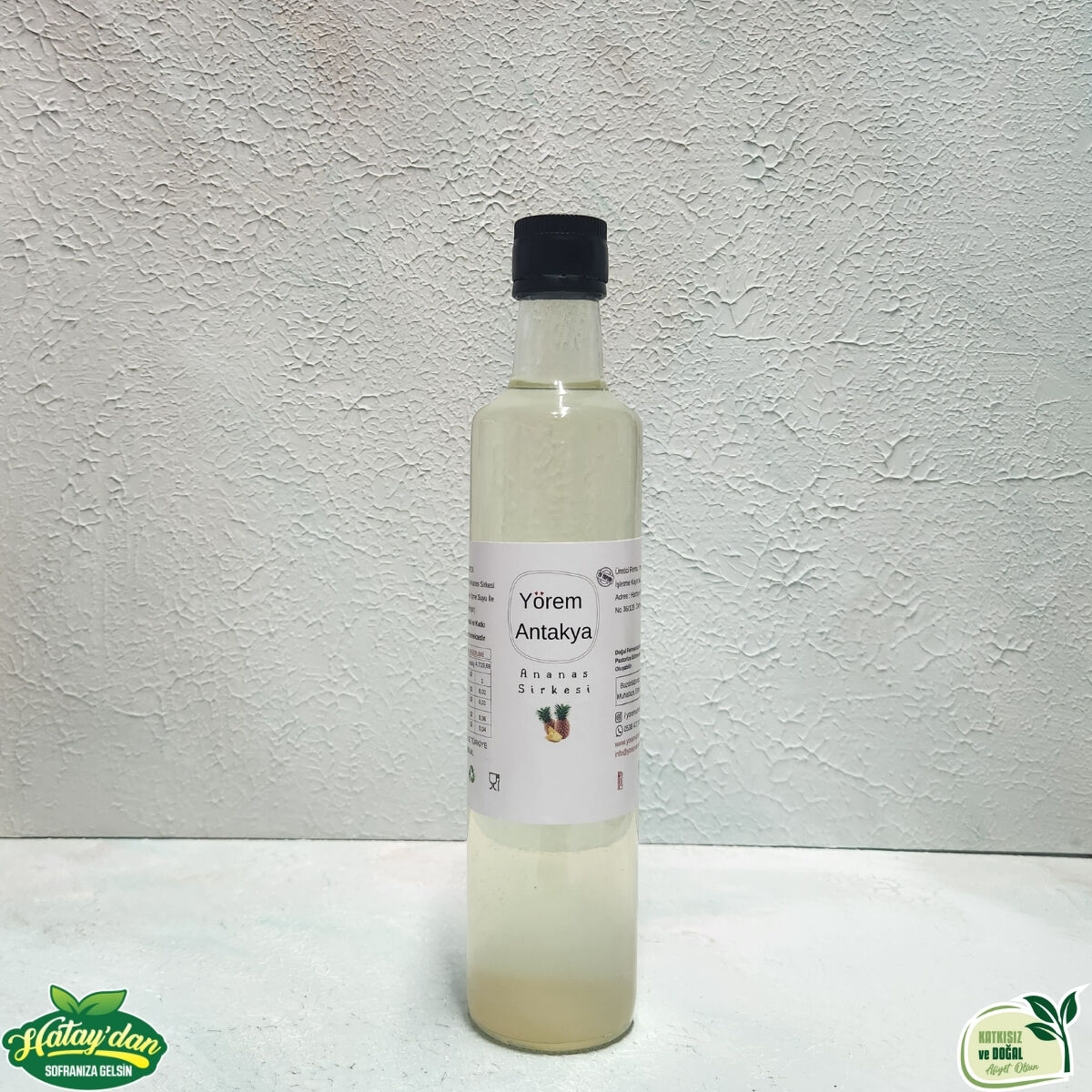 Doğal Ananas Sirkesi 500ML.