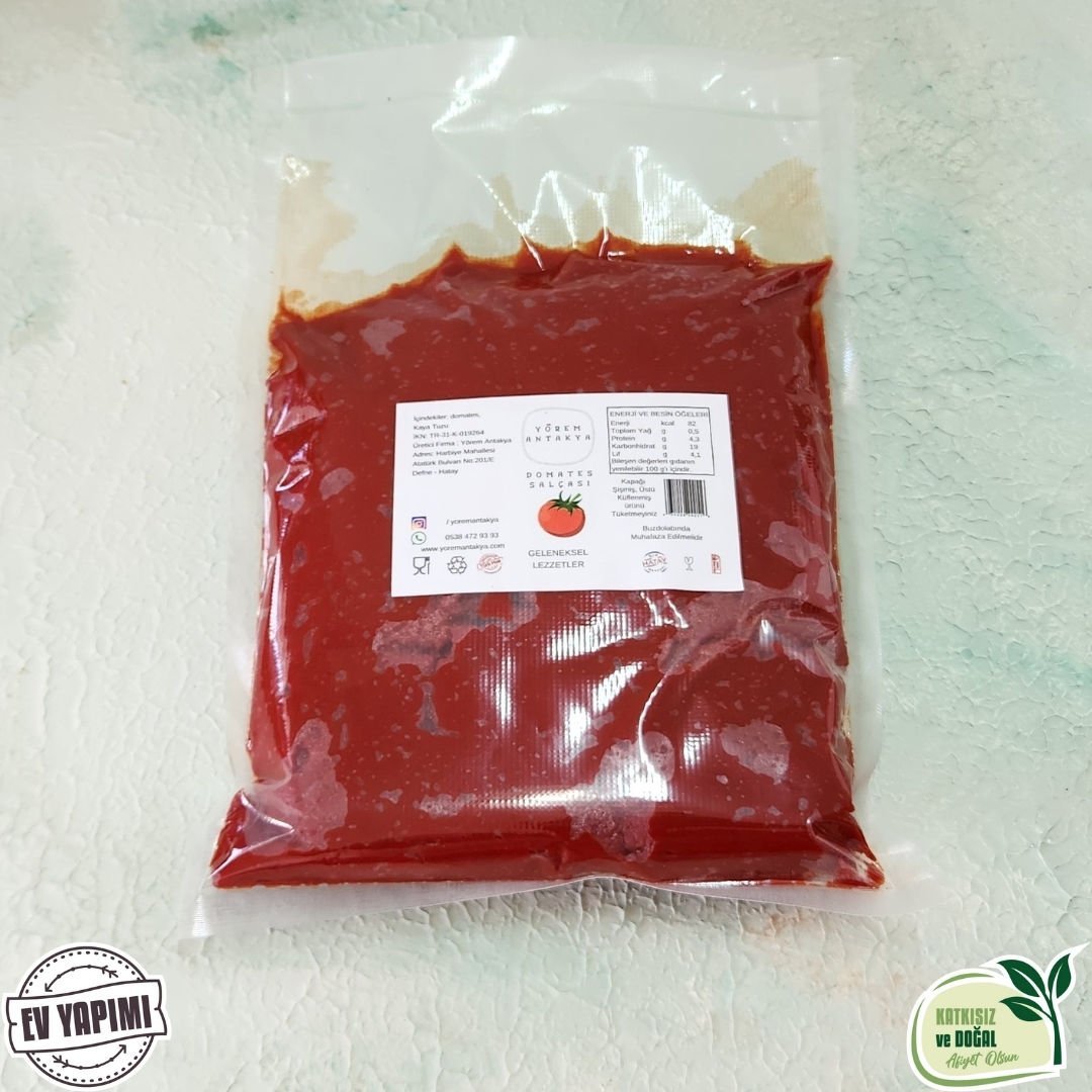 Domates Salçası 1 Kg (Vakumlu) (Yeni Mahsul)