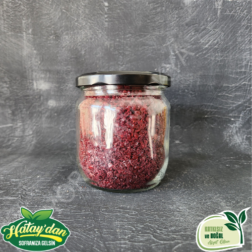 Toz Sumak 200 Gr. (İri Kıyım-Cam Kavanoz)