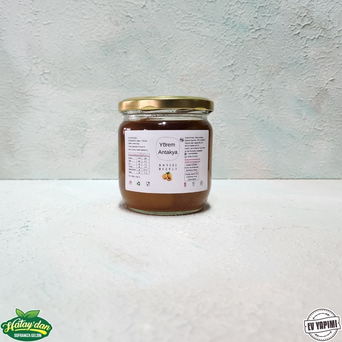 Kayısı Reçeli 450 Gr