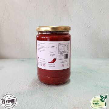 Karışık Salça 650 Gr (Domates+Tatlı Biber) (Cam Kavanoz)