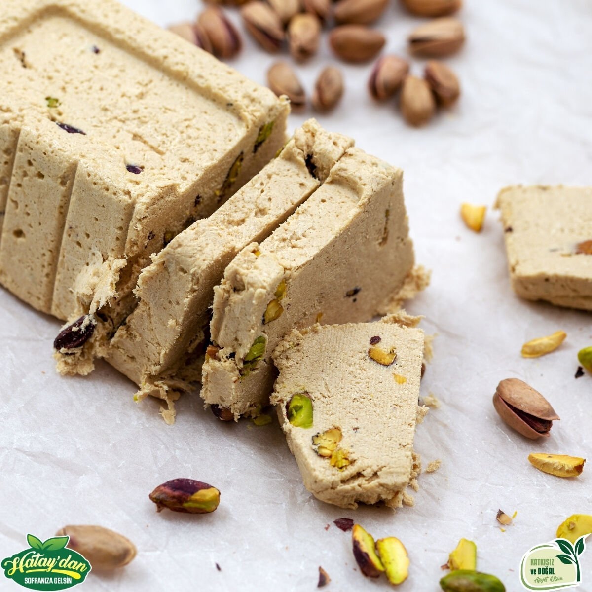 Tahin Helvası 650 Gr. (Fıstıklı)