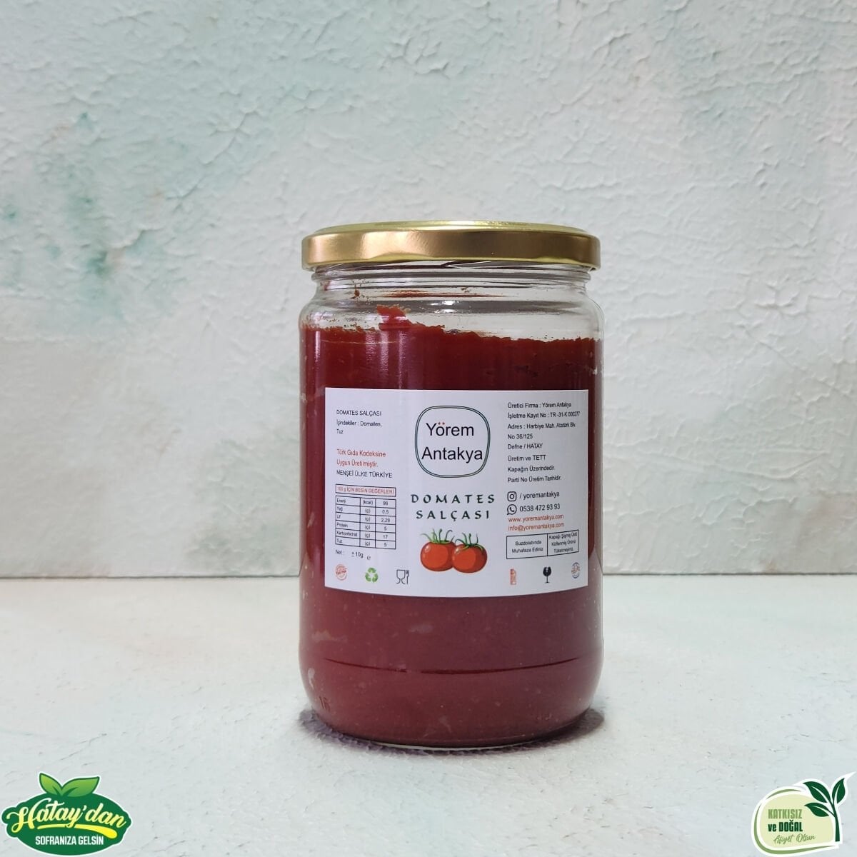 Gün Kurusu Domates Salçası 650 Gr (Cam)