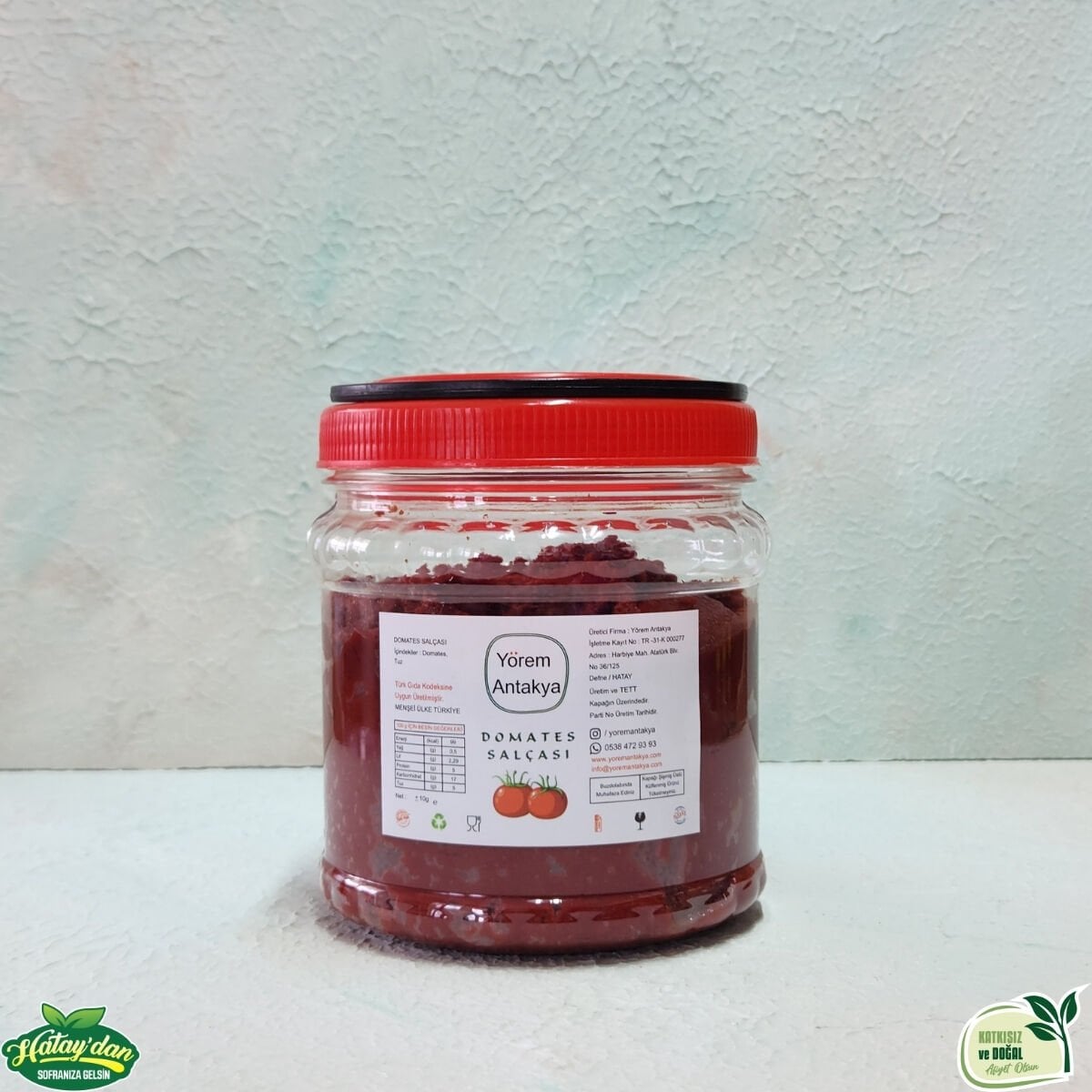 Gün Kurusu Domates Salçası 1 Kg (Pet)