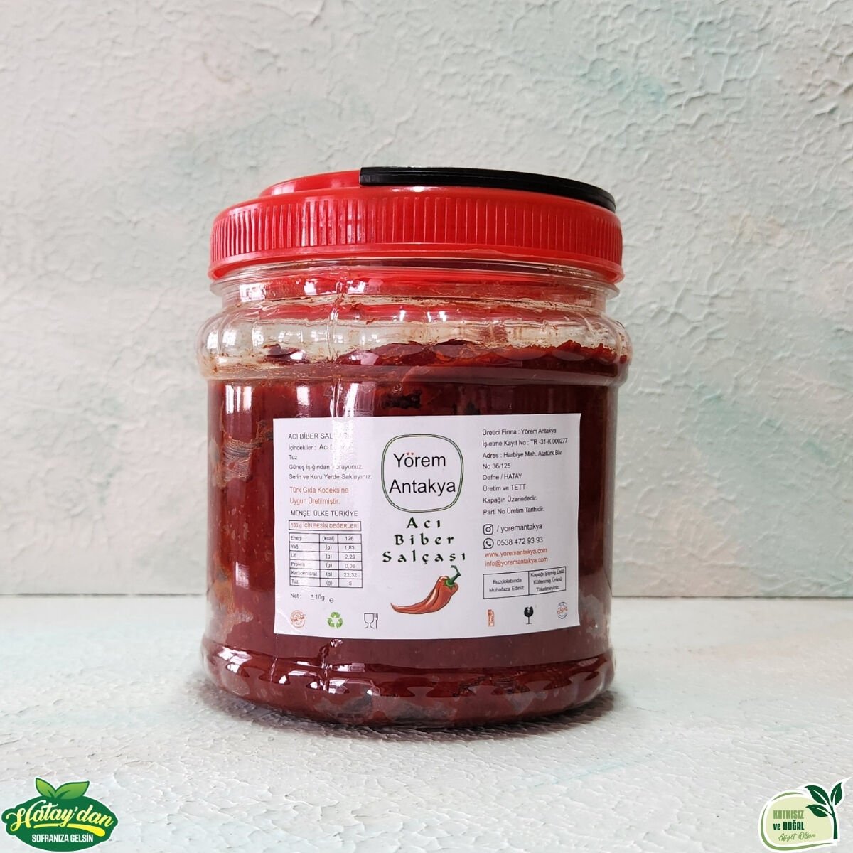 Gün Kurusu ACI Biber Salçası 1 Kg