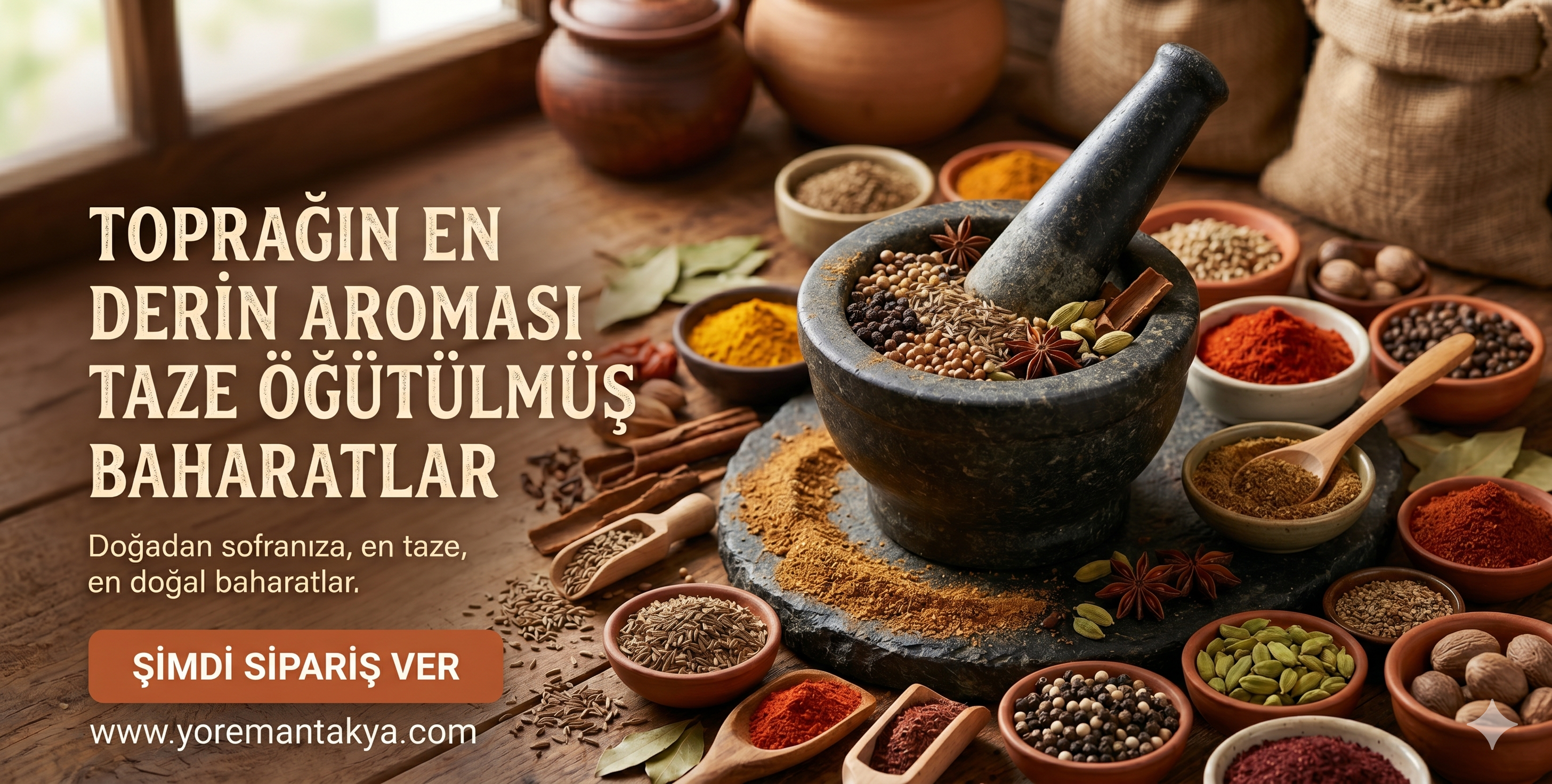 TAZE ÇEKİLMİŞ BAHARAT